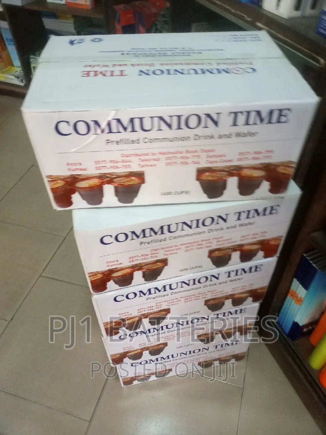 Communion Wine and Wafer