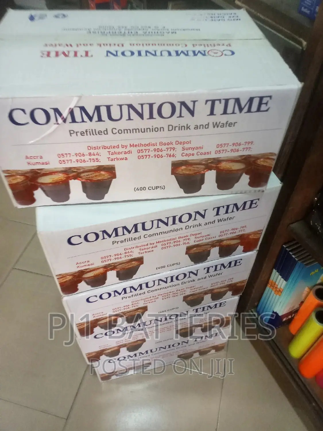 Communion Wine and Wafer