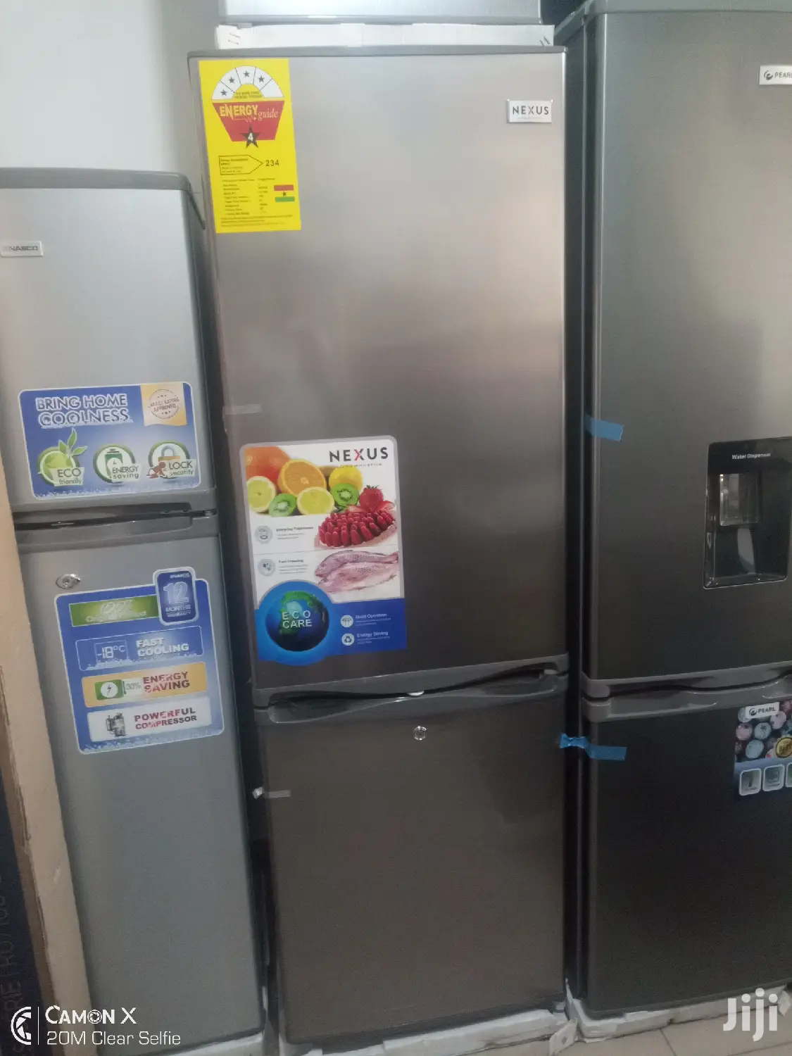 Nexus 250ltr Double Door Fridge