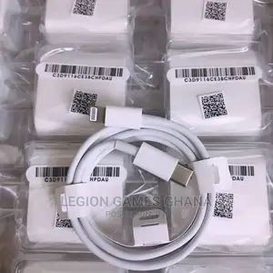 Original iPhone Cable and Adapter (To Type C)