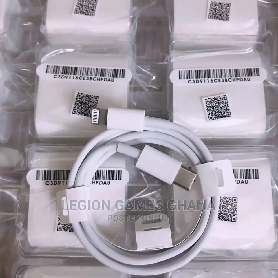 Original iPhone Cable and Adapter (To Type C)