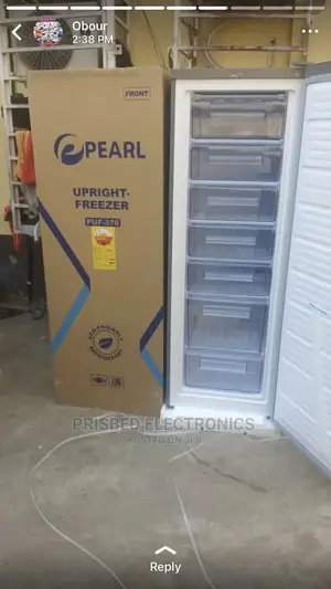 Pearl Upright Freezer 255 Litres