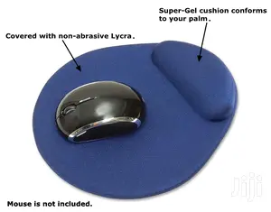 Gel Mouse Pad Wrist Pad Black