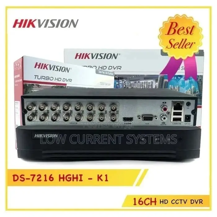 DVR Hikvision 16 Ch Recorder 2mp Audio Ds-7216hghi-M1 Wifi