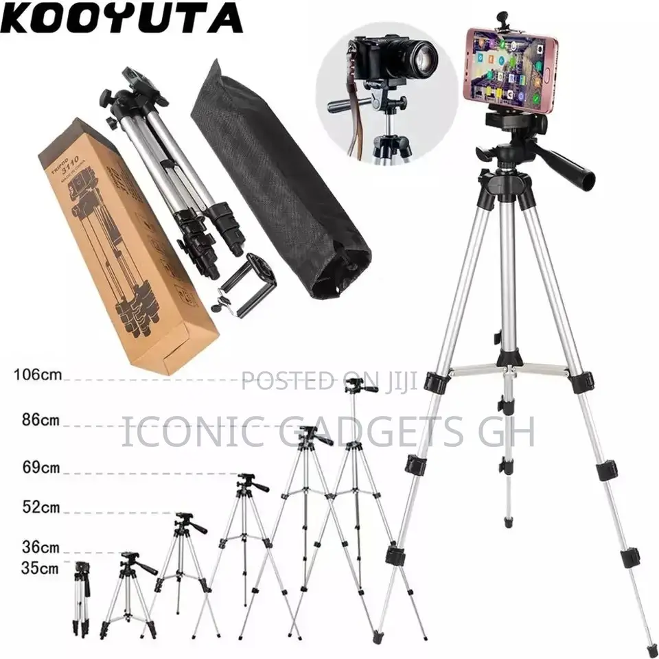 Multipurpose Tripod Stand for Phone and Camera