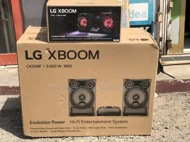 The Life of the Party CK99 Lg Xboom 5000watts Bluetooth Set in