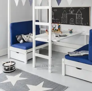 2 in 1 Bunk Bed With Study