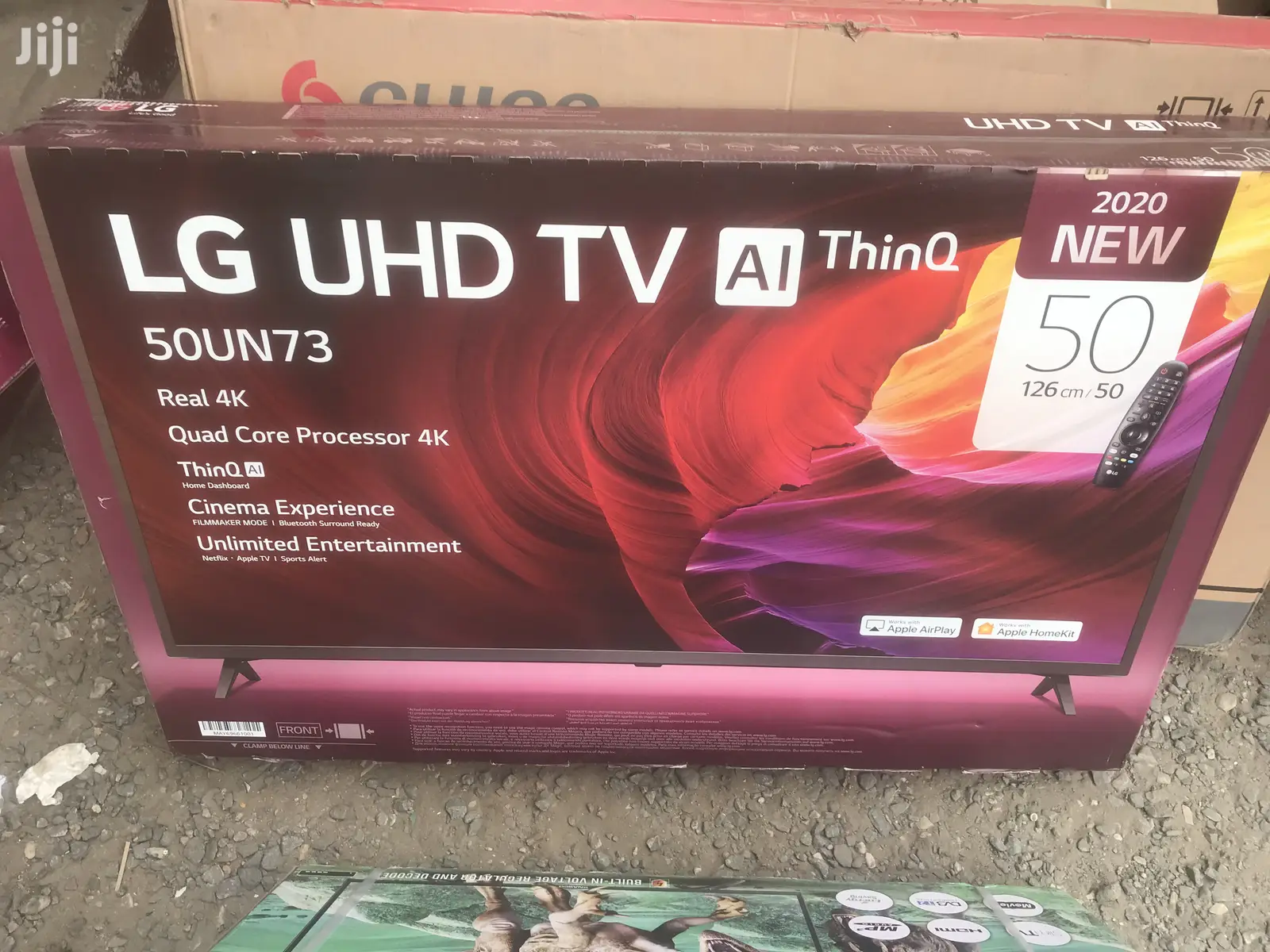 LG 50 Inch Uhd 4K Active Hdr Bluetooth Appleairplay TV