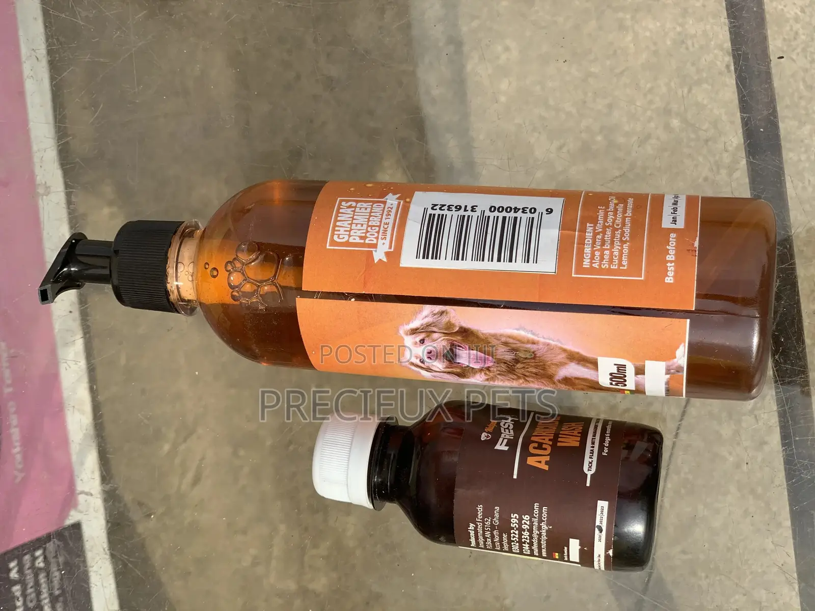 Mega Wash / Shampoo Combo 1 for Ticks and Fleas