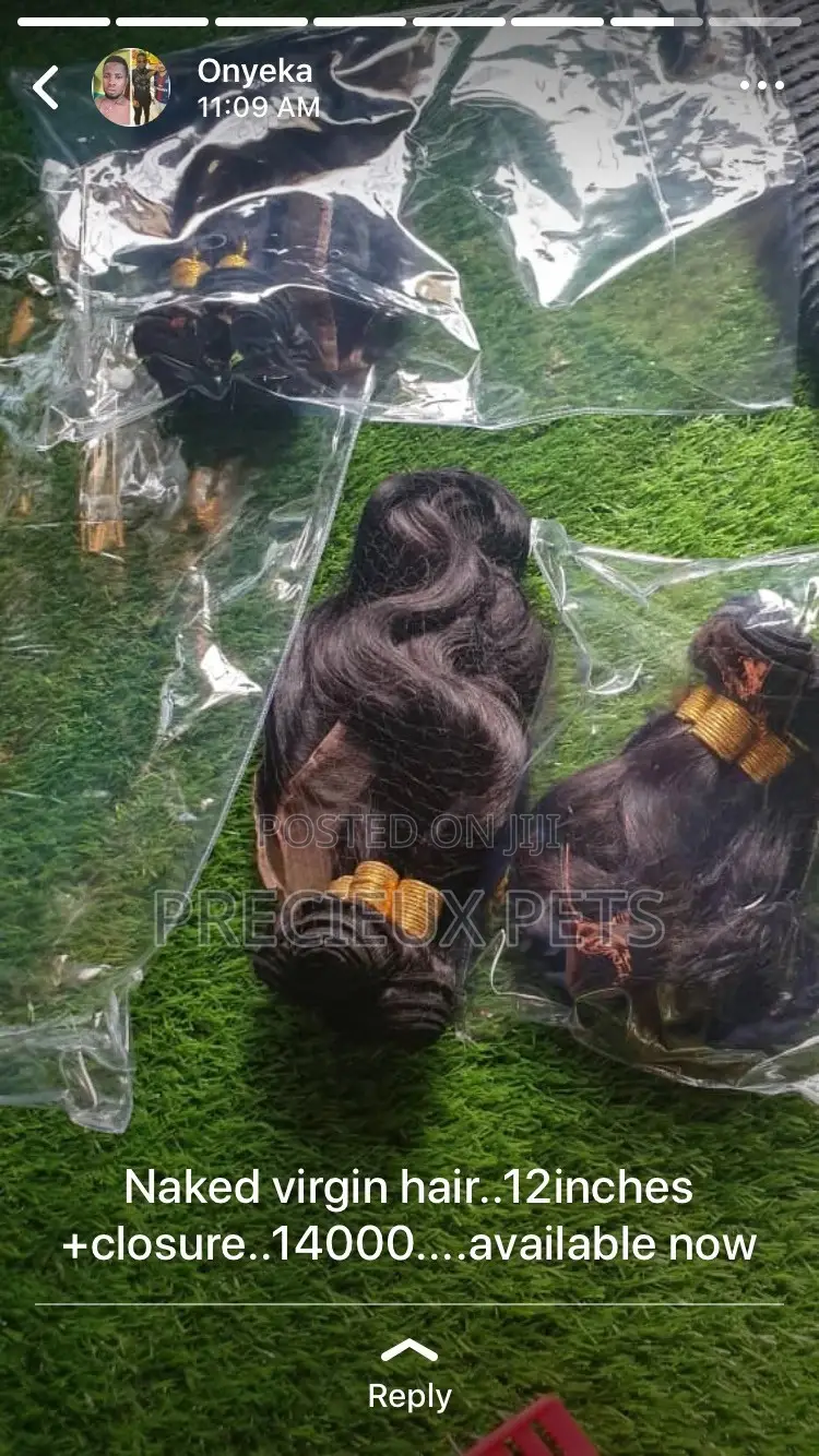 Naked Virgin Hair Body Wave