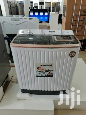 Bruhm Semi Automatic 7KG Top Load Washing Machine