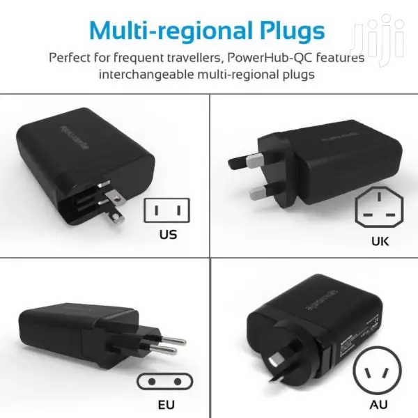 Promate Powerhub-qc.UK – 30W Quick Charging Universal USB-C