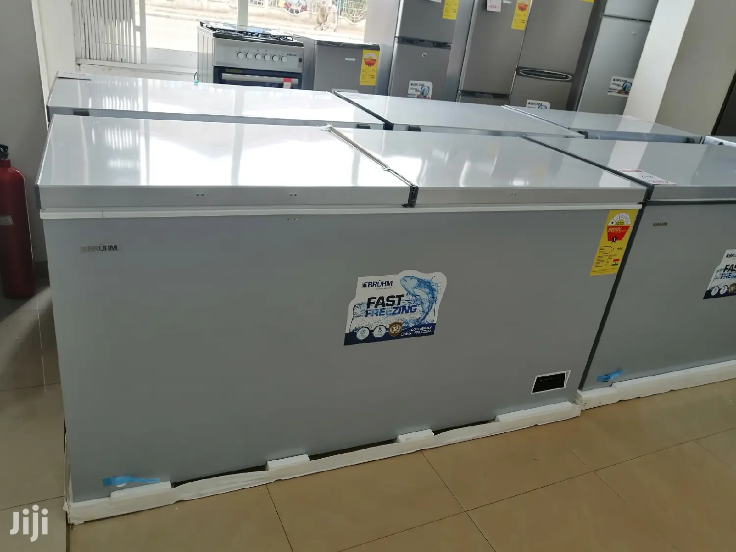 Promo| Bruhm 508l Fast Freeze Chest Freezer| Lock| Key| 5yrs Warranty
