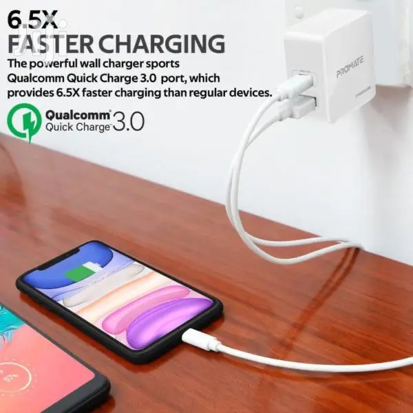 Powercube~36W Fast Charging Dual Port Charger Power Delivery