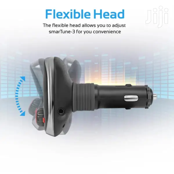 Promate Smartune-3 Wireless In-Car FM Transmitter+USB Ports