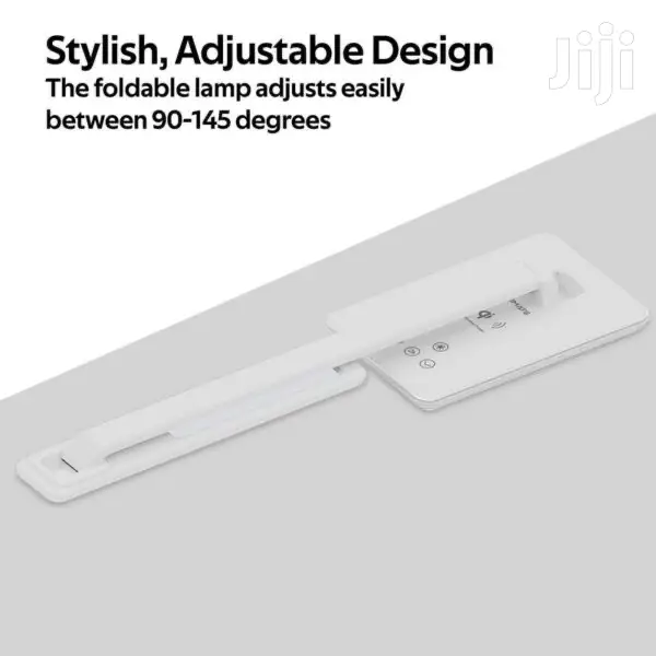 Promate Auralight-1 Qi Wireless Charging LED Desklamp(White)