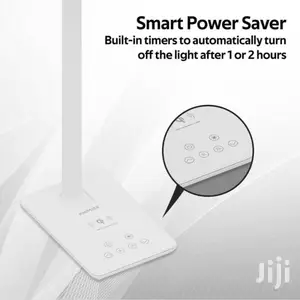 Promate Auralight-1 Qi Wireless Charging LED Desklamp(White)