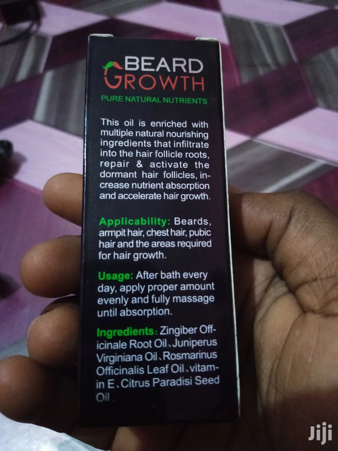 Beard Growth Oil