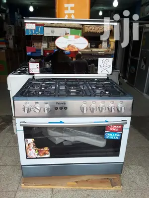 Ferre 90x60 5-Burner Gas Cooker With Auto Ignition