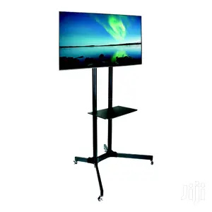 TV Size 30-65" Tv Cart Mobile Floor Stand