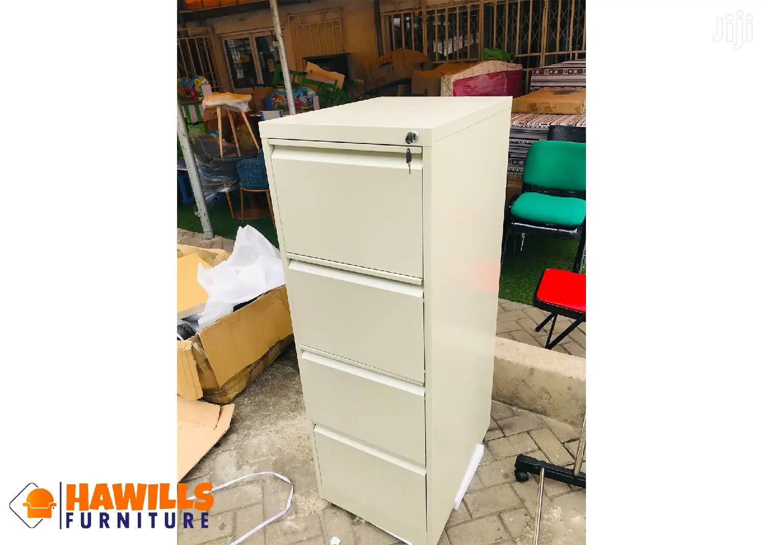 4 Drawer Metal Cabinet