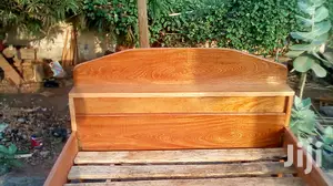 Red Wood Double Bed 54/75