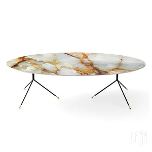 Coffee Table With Marble Effect