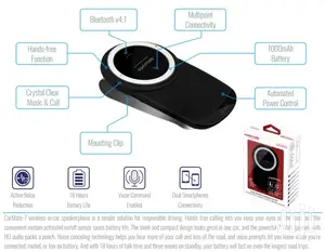 Promate Carmate-7 Smart Wireless Handsfree Car Kit