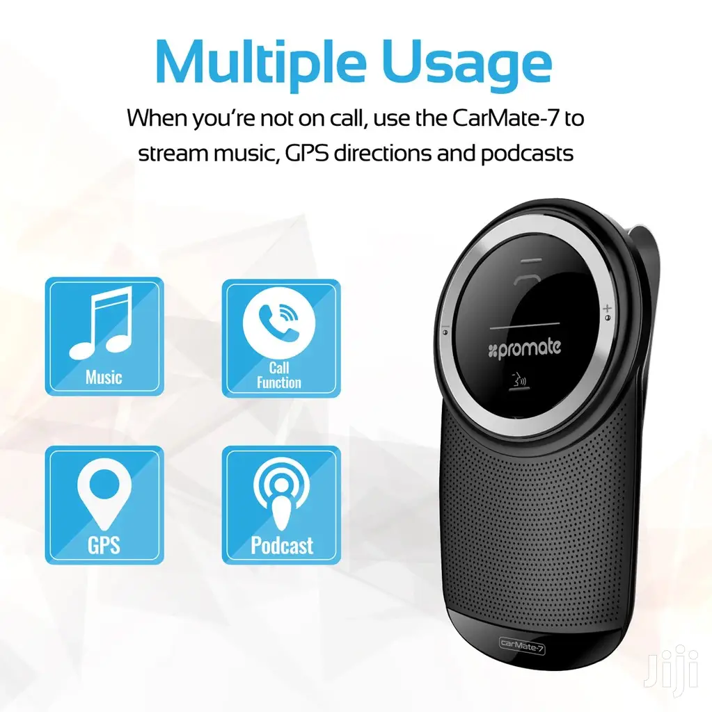 Promate Carmate-7 Smart Wireless Handsfree Car Kit