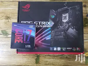 I7 Processor Plus Asus Strix Z390f Motherboard
