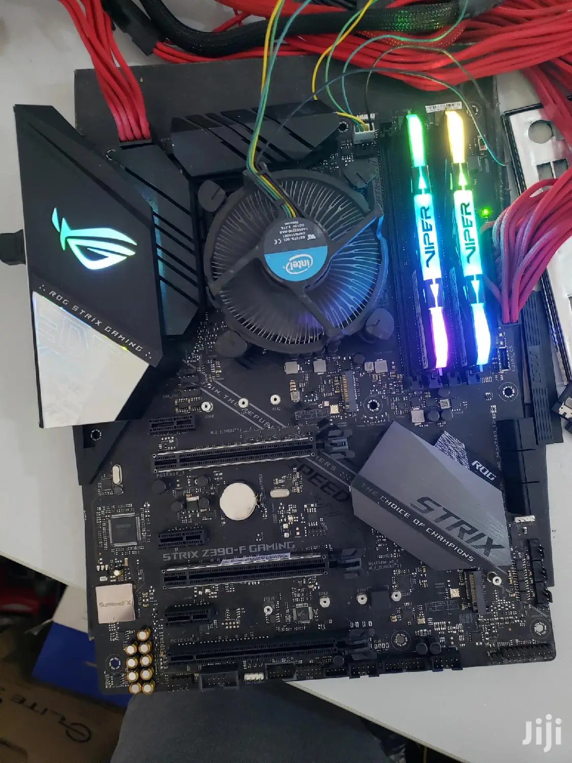 I7 Processor Plus Asus Strix Z390f Motherboard