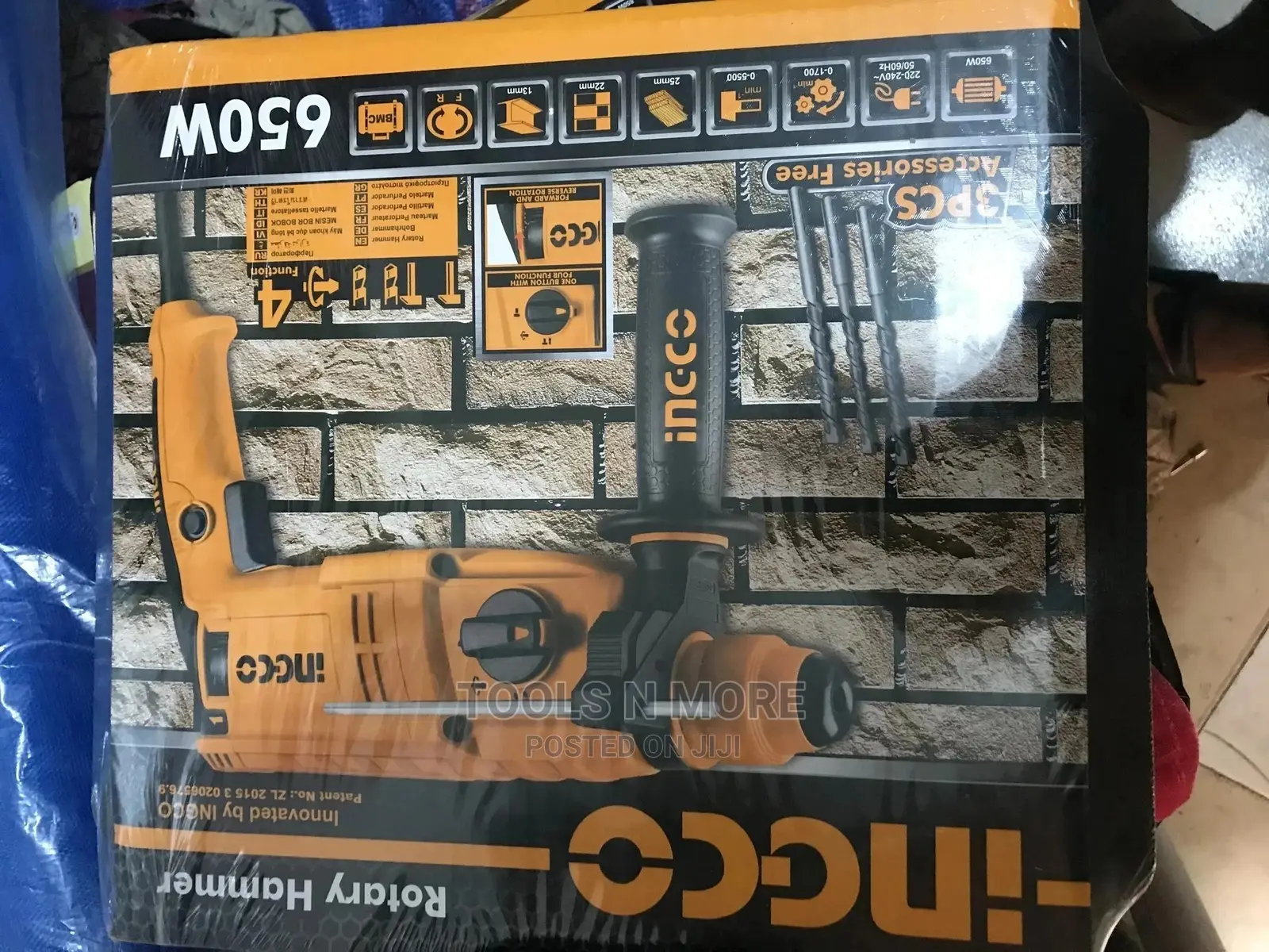 Ingco Rotary Hammer (650 Watts)