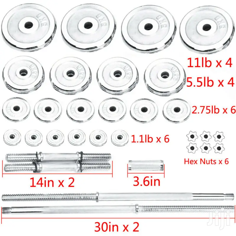 Barbell and Dumbells Set