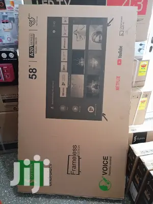 Syinix 58" UHD Smart Flameless Tv