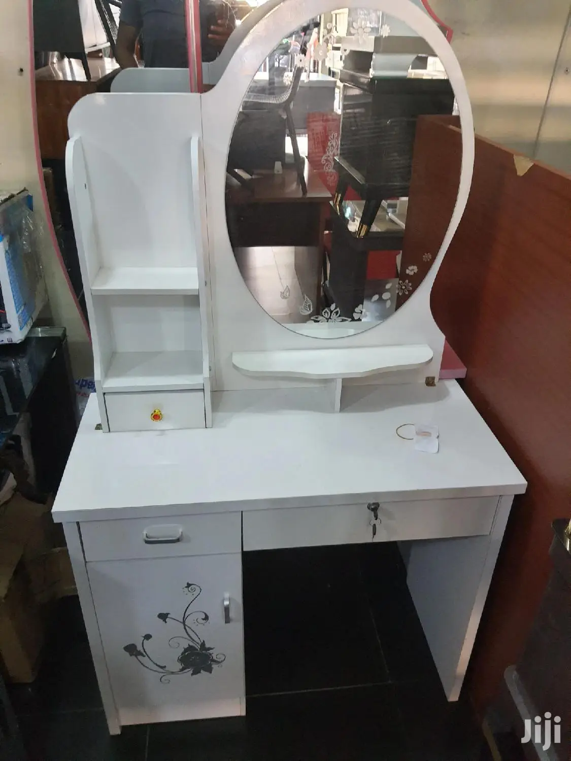 Dressing Mirror and Chair