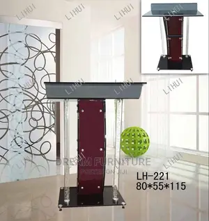 Quality Imported Glass Pulpit