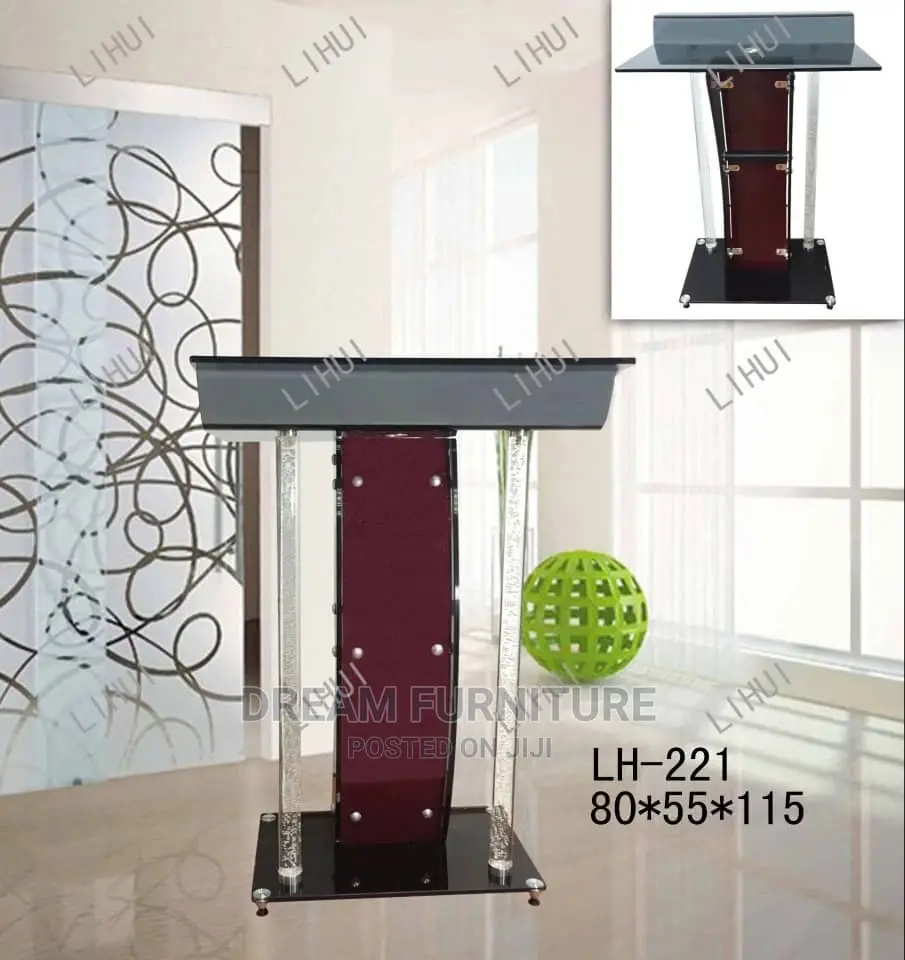 Quality Imported Glass Pulpit