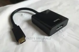 Usb-c Male To Display Port Female Hama Branded