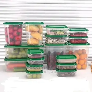 Storage Bowls With Lids ( 17pcs)