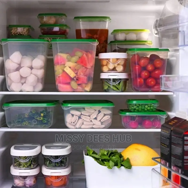 Storage Bowls With Lids ( 17pcs)