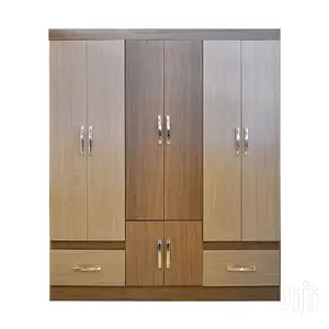 Wardrobe 8-Door (Rustic)