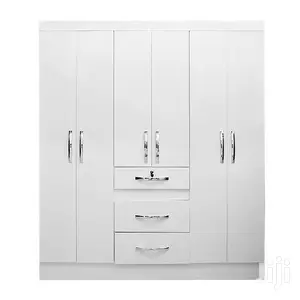 WARDROBE ( White 6DOORS )