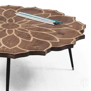 Coffee Table (With Metal Legs)