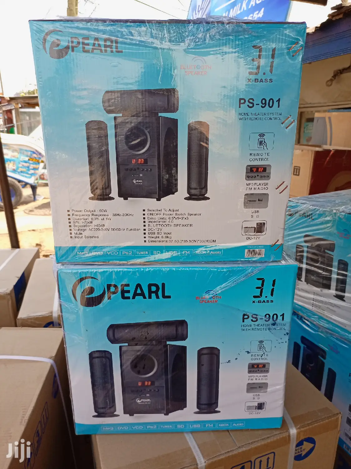 Pearl 2.1 Bluetooth Sound System.