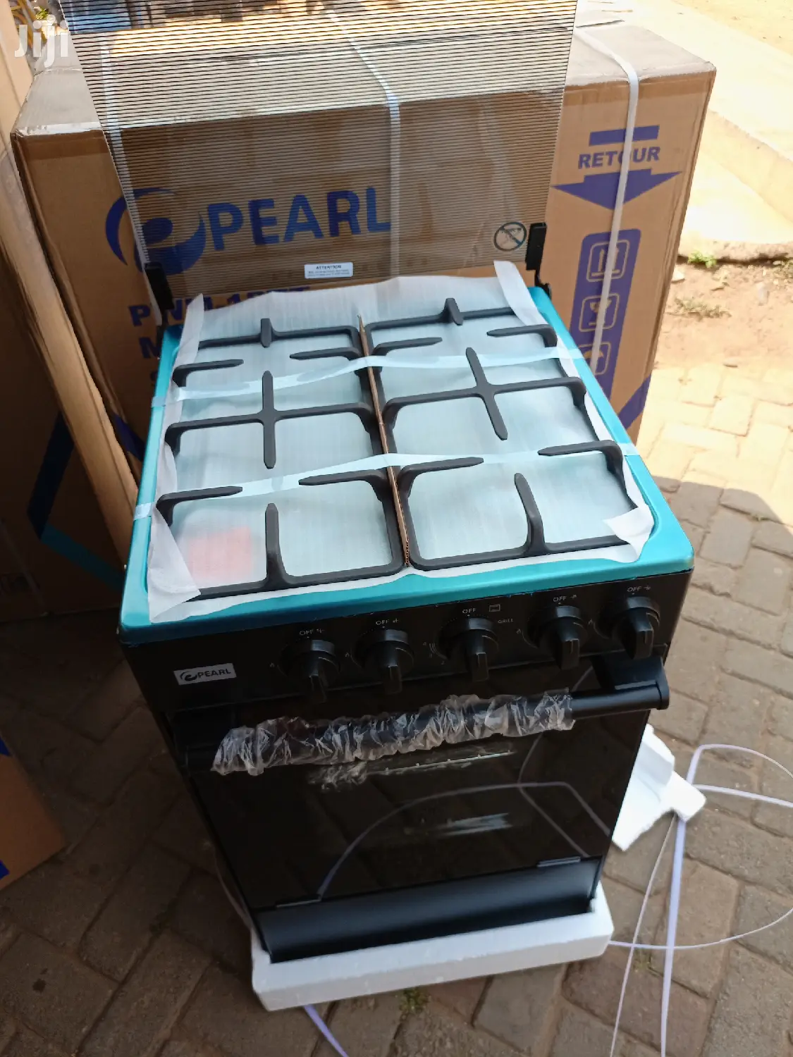 Pearl 50*50 4burner Oven+ Grill