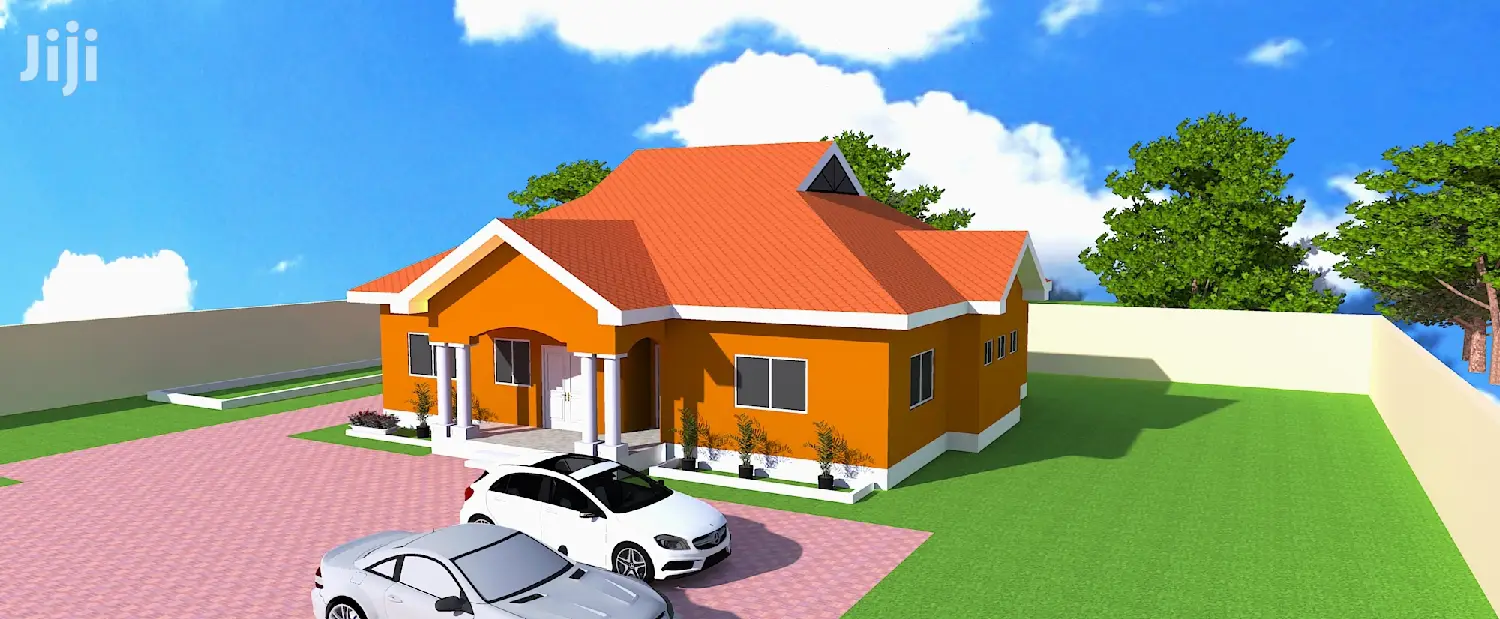 3 Bedroom Modern Building Plan 50 X 55 FEET