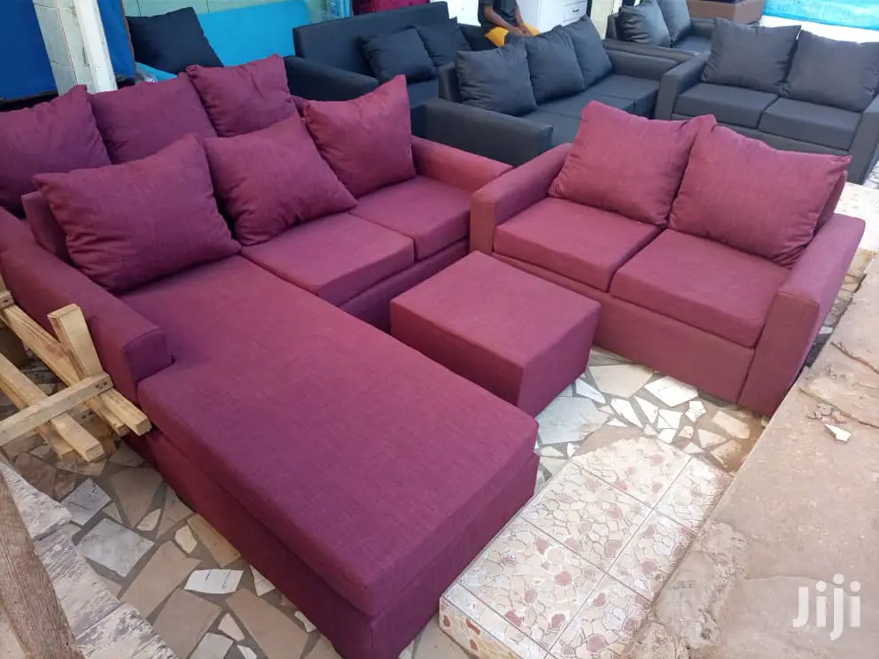 L Shaped+2in1. Sofa Set. Free Delivery
