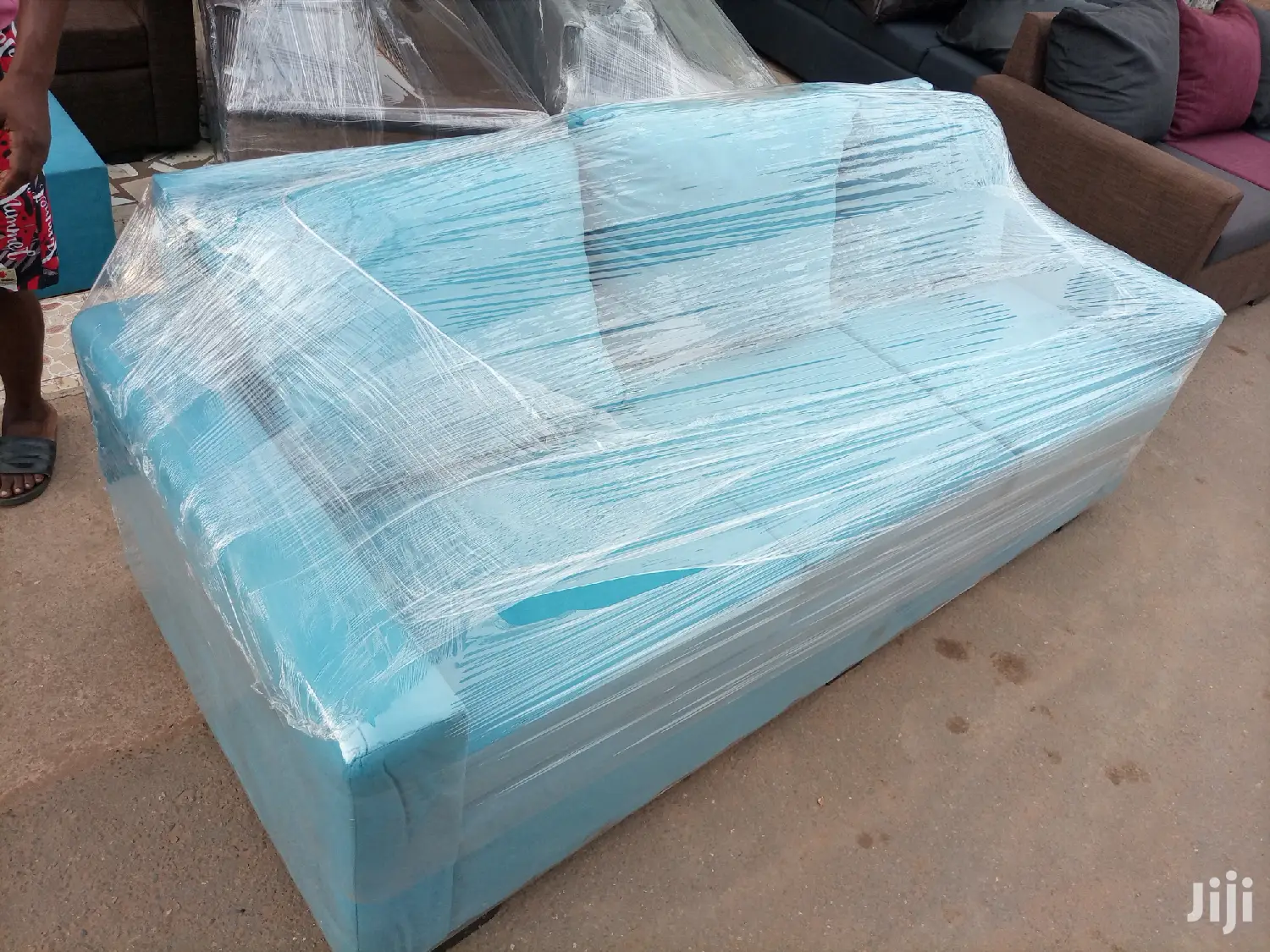 New 3in1 Sofa. Sea Blue Italian