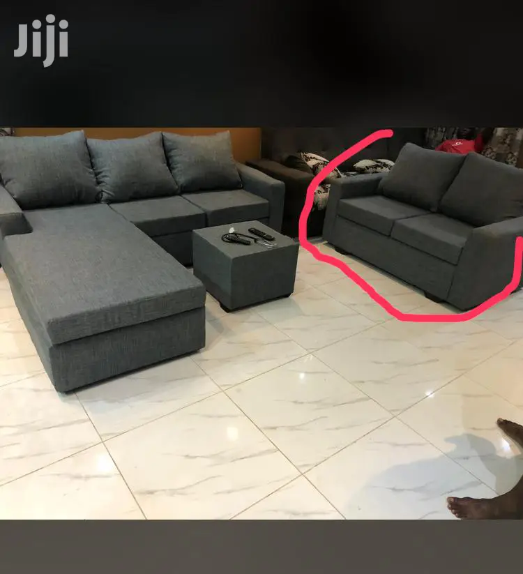 Sofa Set. Ls Hape With 2in1. Free Delivery