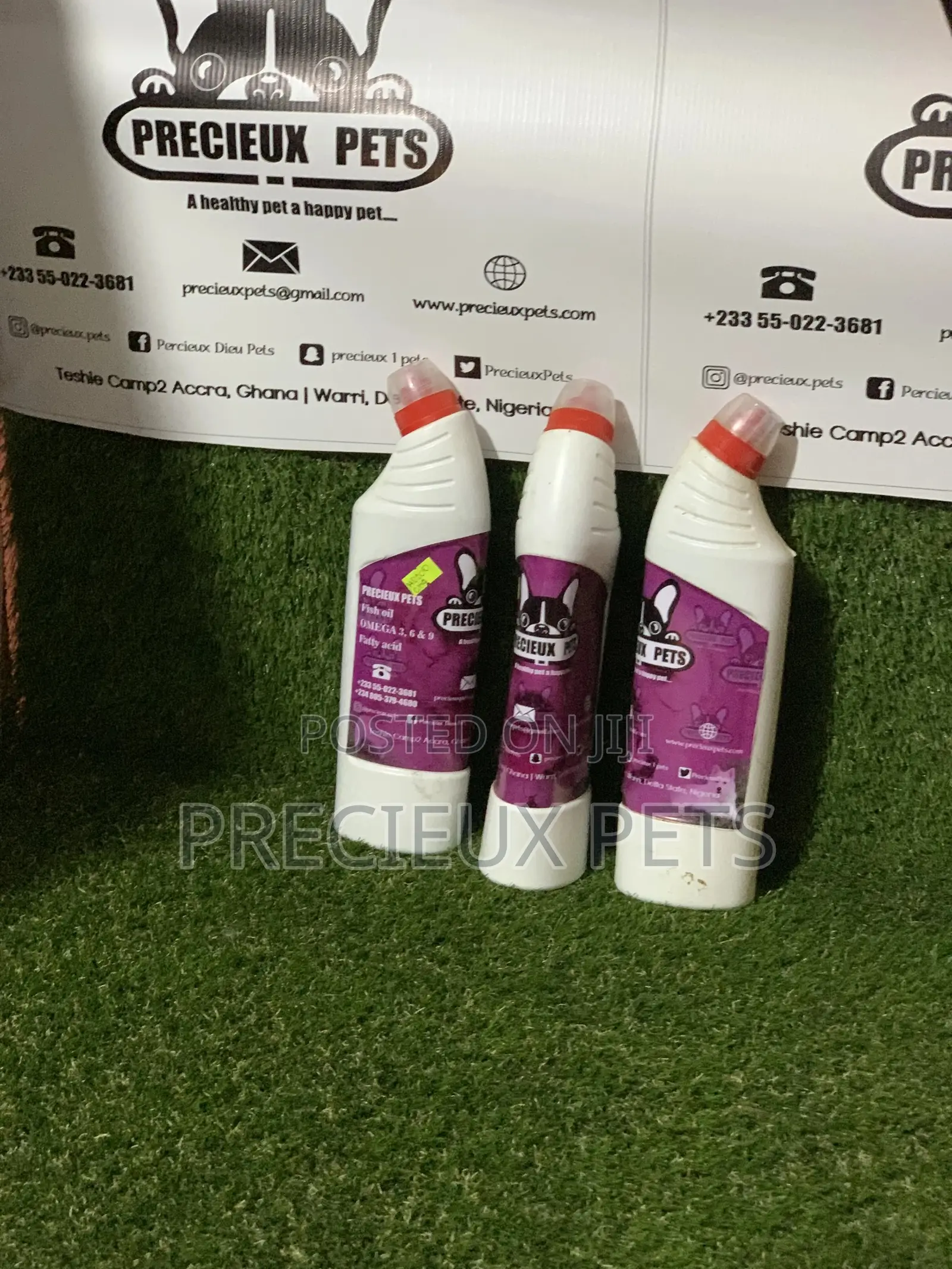 Precieux Pets Fish Oil for Cats and Dogs